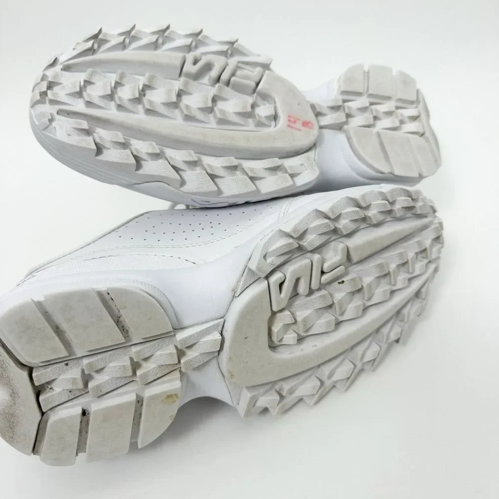 FILA Disruptor II Triple White Streetwear Sneakers FW02936-148 - Picture 7 of 7